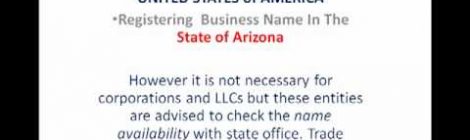 How to register business name in Arizona