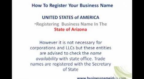 How to register business name in Arizona