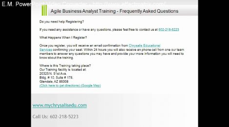 Agile Business Analyst Training Arizona.mp4