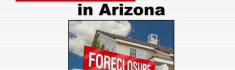 Judicial Foreclosure in Arizona Real Estate License Exam Prep